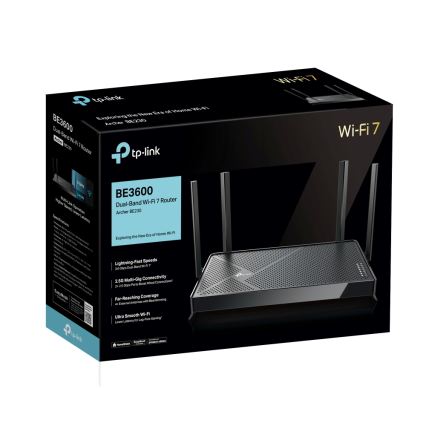 TP-Link - Dobbeltbåndet Wi-Fi 7-router