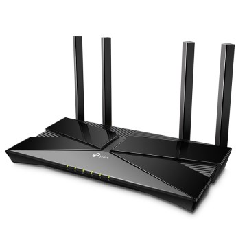TP-Link - Dobbeltbånds gigabit Wi‑Fi 6-router
