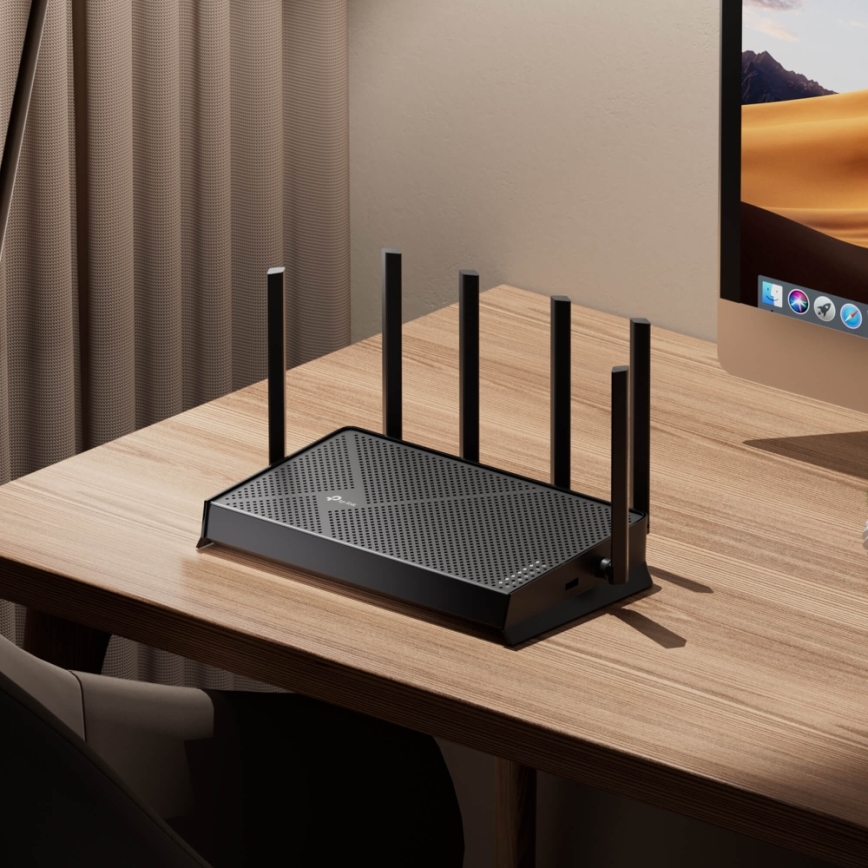 TP-Link - Dobbeltbånds Wi-Fi 7-router
