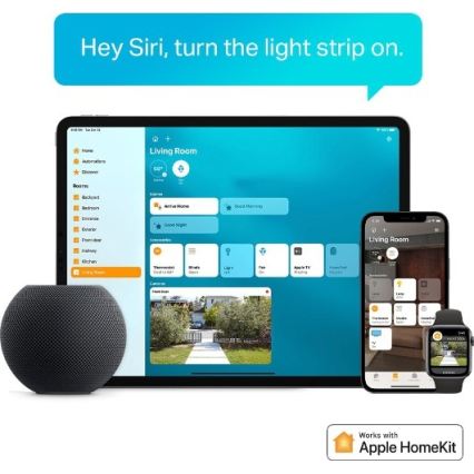 TP-Link - Dæmpbar LED RGBW-bånd 5 m LED/13W/230V Wi-Fi