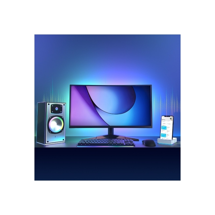 TP-Link - LED RGBW dæmpbar lysstribe 5 m LED/20,5W/230V Wi-Fi