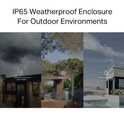 TP-Link - Mesh Wi-Fi 6-enhed til udendørs og indendørs brug