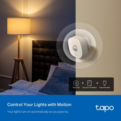 TP-Link - Smart bevægelsessensor 1xCR2450 Wi-Fi