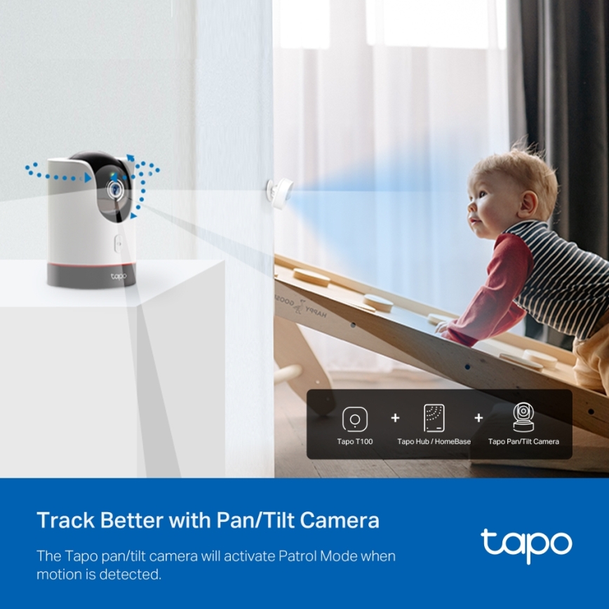 TP-Link - Smart bevægelsessensor 1xCR2450 Wi-Fi