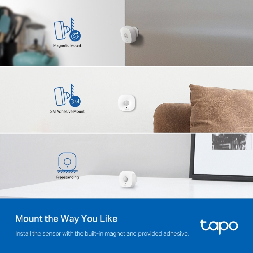 TP-Link - Smart bevægelsessensor 1xCR2450 Wi-Fi