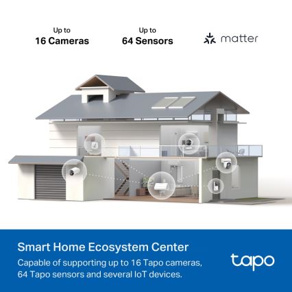 TP-Link - Smart hub MATTER HomeBase Wi‑Fi