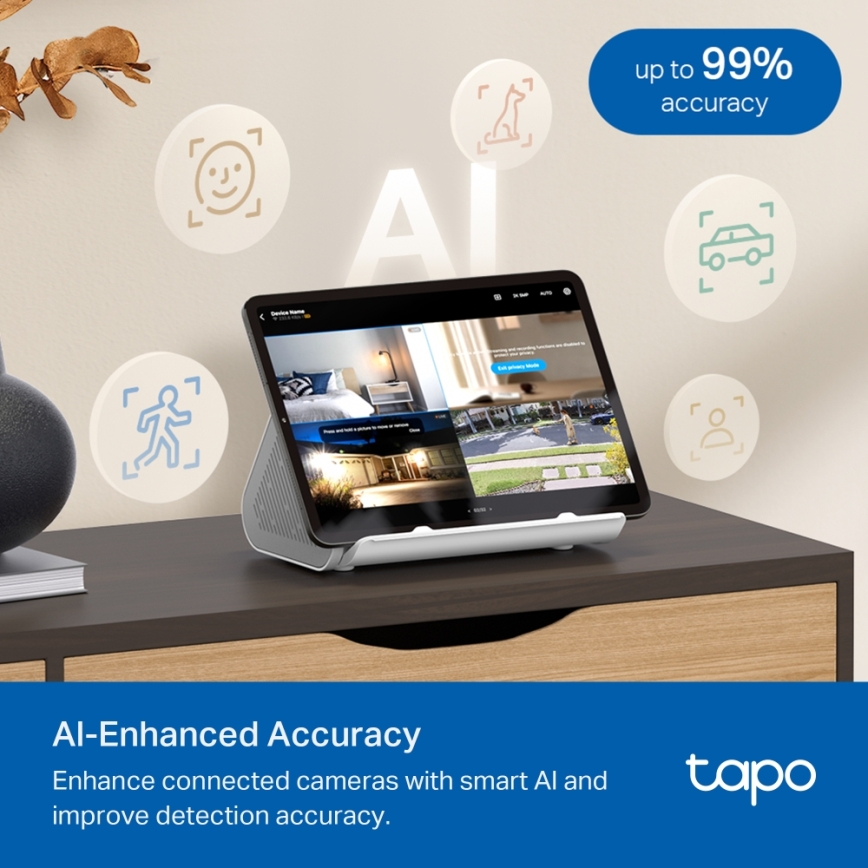 TP-Link - Smart hub MATTER HomeBase Wi‑Fi