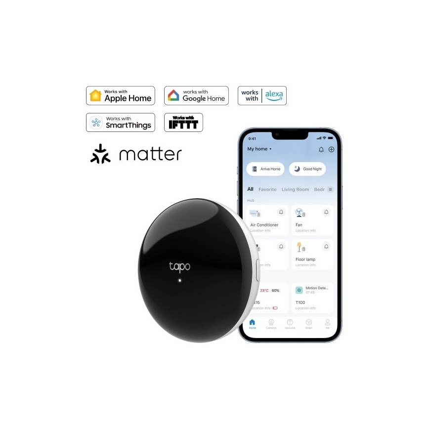 TP-Link - Smart infrarød gateway-hub MATTER Wi-Fi