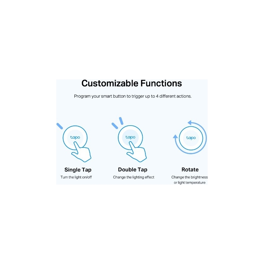 TP-Link - Smart knap 1xCR2032