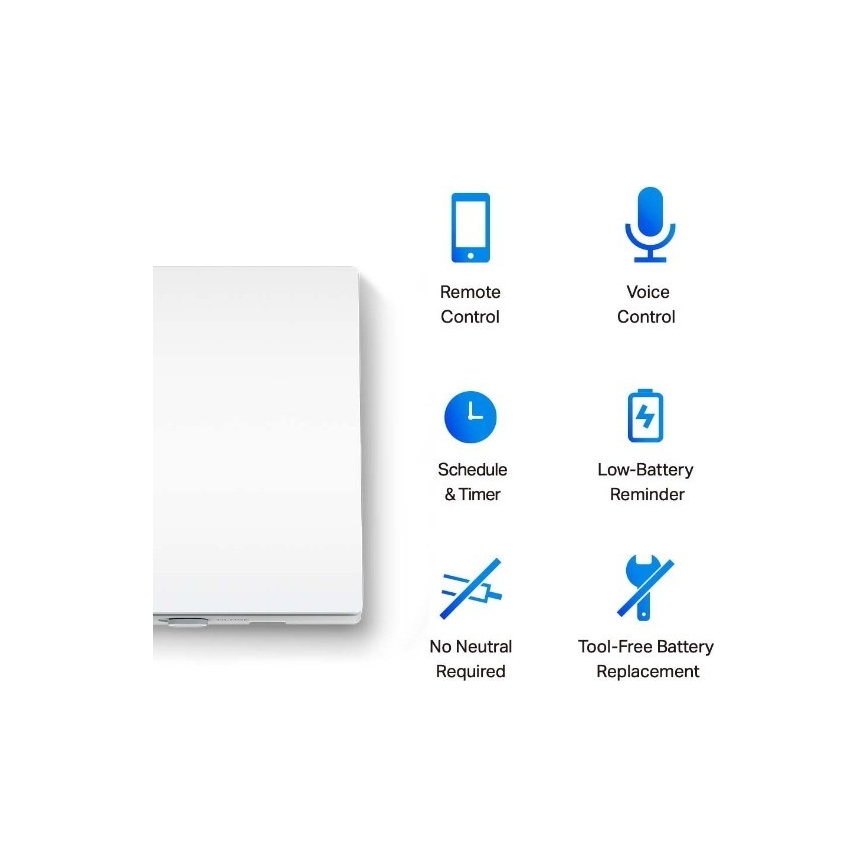 TP-Link - Smart lyskontakt 2xAAA Wi-Fi