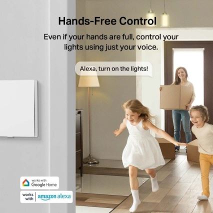TP-Link - Smart lyskontakt 2xAAA Wi-Fi