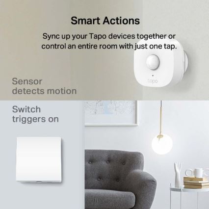 TP-Link - Smart lyskontakt 2xAAA Wi-Fi