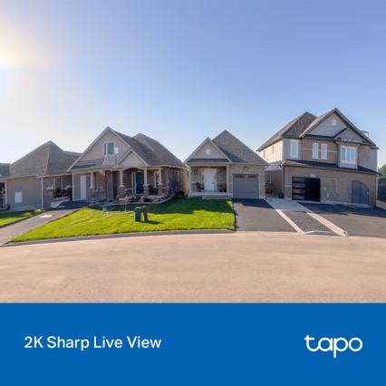 TP-Link - Smart mini videodørklokke