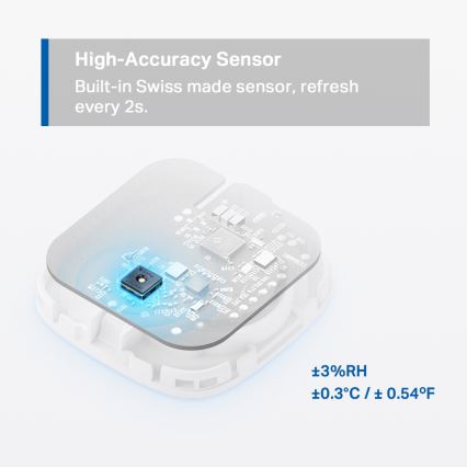 TP-Link - Smart sensor til måling af temperatur og luftfugtighed 1xCR2450 Wi‑Fi