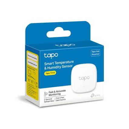 TP-Link - Smart sensor til måling af temperatur og luftfugtighed 1xCR2450 Wi‑Fi