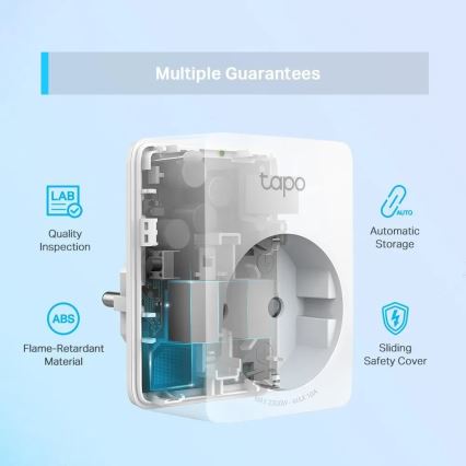 TP-Link - Smart stikdåse E 2300W Wi-Fi