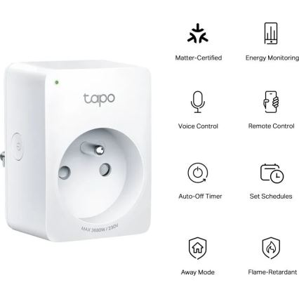 TP-Link - Smart stikdåse E MATTER 3690W Wi-Fi