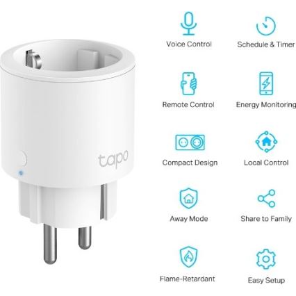 TP-Link - Smart stikdåse F 3680W Wi-Fi
