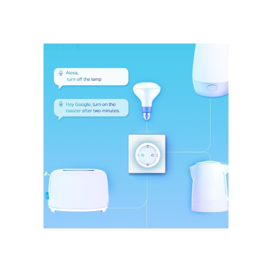TP-Link - Smart stikdåse F 3680W Wi-Fi