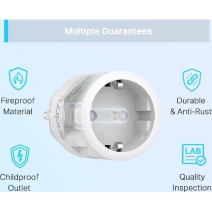 TP-Link - Smart stikdåse F 3680W Wi-Fi