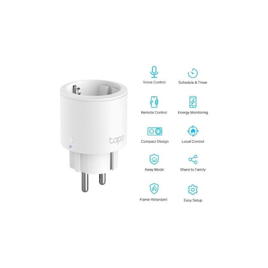 TP-Link - Smart stikkontakt F 3680W Wi-Fi