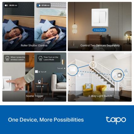 TP-Link - Smart afbrydermodul MATTER