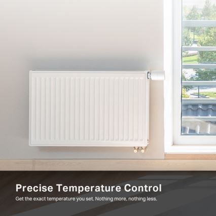 TP-Link - Smart termostatisk radiatorventil med LCD-display, 2xAA, Tuya