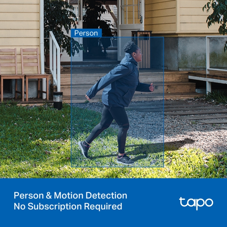 TP-Link - Smart udendørs kamera 3MP 5V Wi-Fi