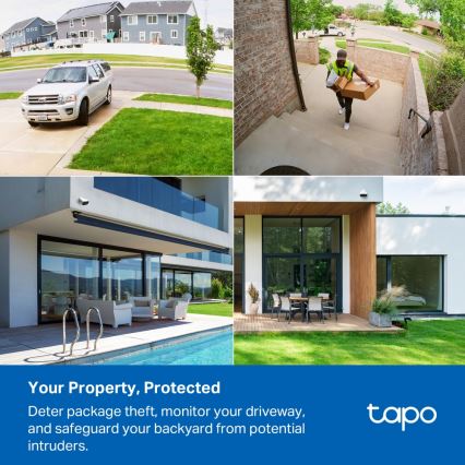 TP-Link - Smart udendørs kamera IP65 5V Wi-Fi