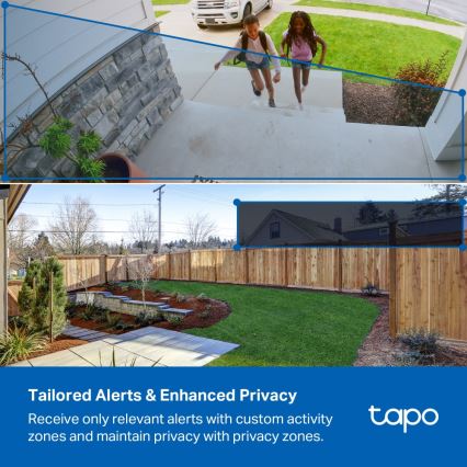 TP-Link - Smart udendørs kamera IP65 5V Wi-Fi