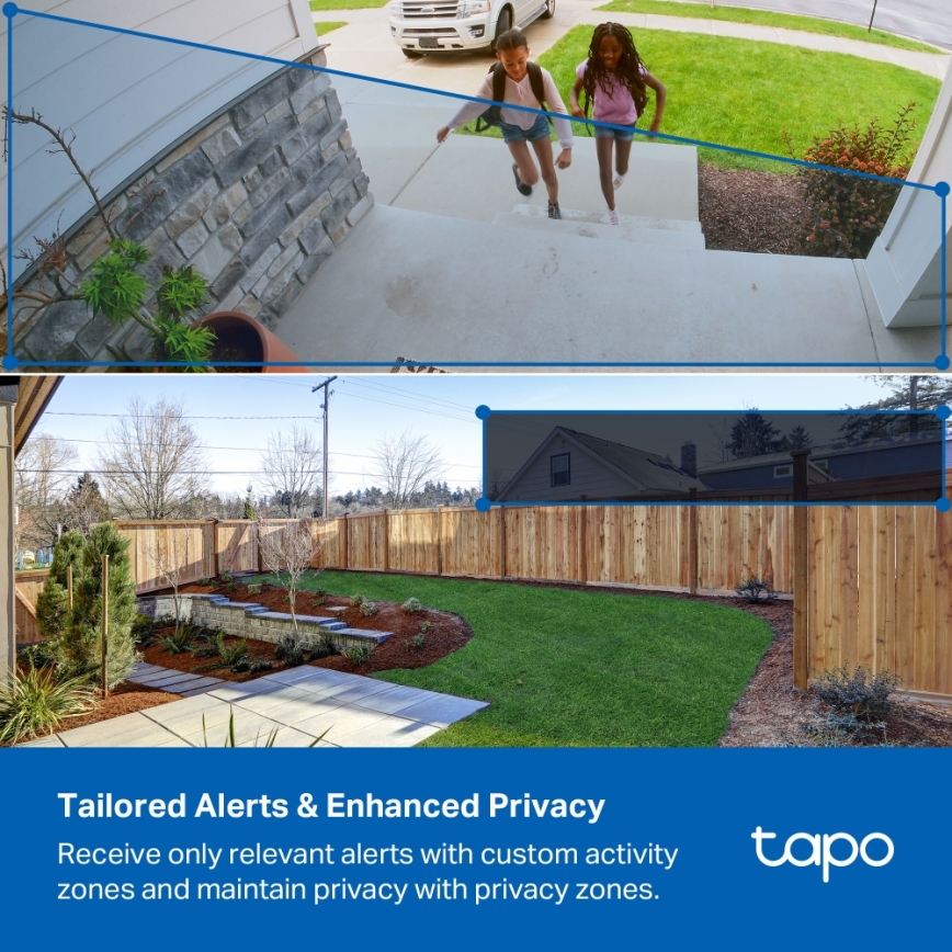 TP-Link - Smart udendørs kamera IP65 5V Wi-Fi