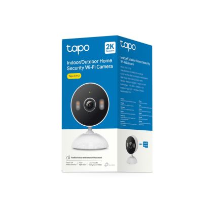 TP-Link - Smart udendørskamera 3 MP 5 V Wi‑Fi