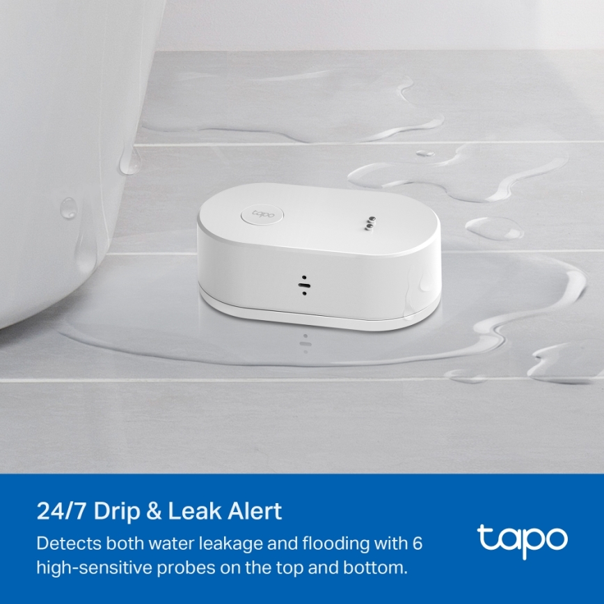 TP-Link - Smart vandlækagesensor 2xAAA Wi-Fi