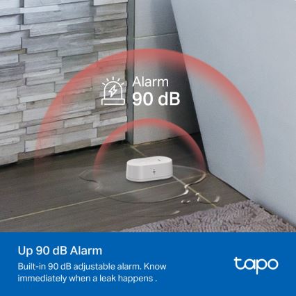 TP-Link - Smart vandlækagesensor 2xAAA Wi-Fi