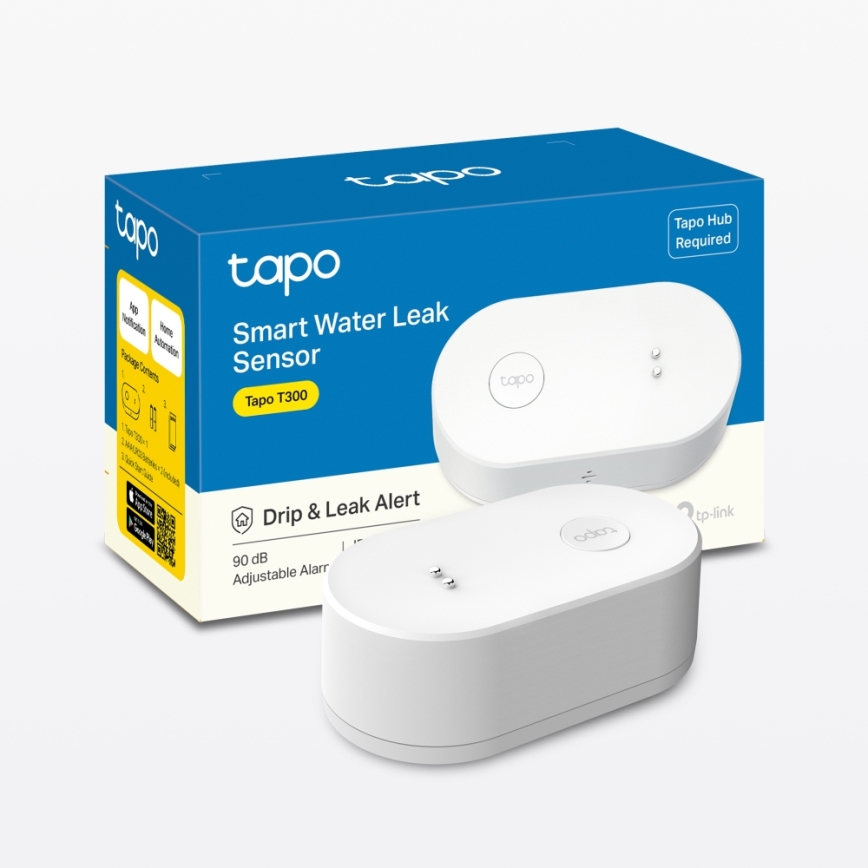 TP-Link - Smart vandlækagesensor 2xAAA Wi-Fi
