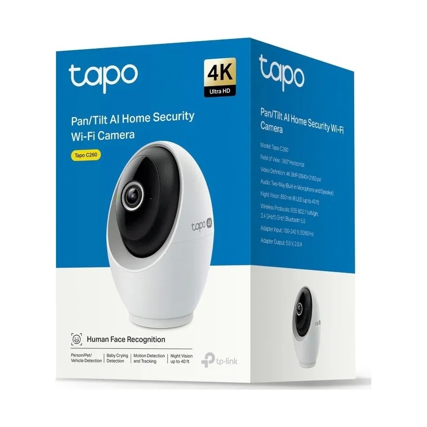TP-Link - Smart Wi‑Fi-kamera Tuya