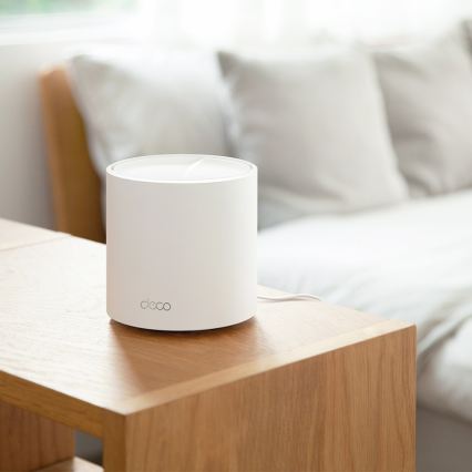 TP-Link - Sæt med 3 Wi-Fi 6 mesh-systemer til hele hjemmet Deco X50