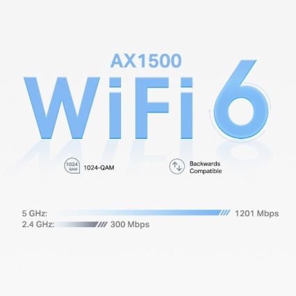 TP-Link - Sæt med 3 x Wi‑Fi 6 mesh-system til hele hjemmet Deco X10