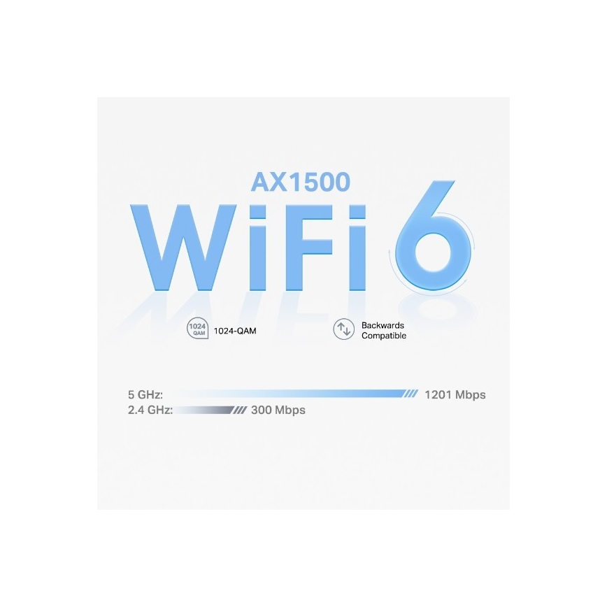 TP-Link - Sæt med 3 x Wi‑Fi 6 mesh-system til hele hjemmet Deco X10