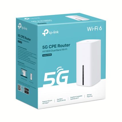 TP-Link - Trådløs dobbeltbånds gigabit 5G-router Archer NX200 Wi-Fi