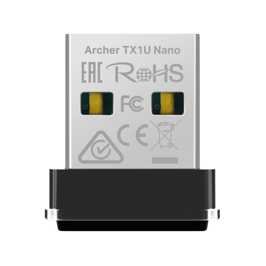 TP-Link - Trådløs Wi-Fi 6 USB-nanoadapter Archer TX1U Nano