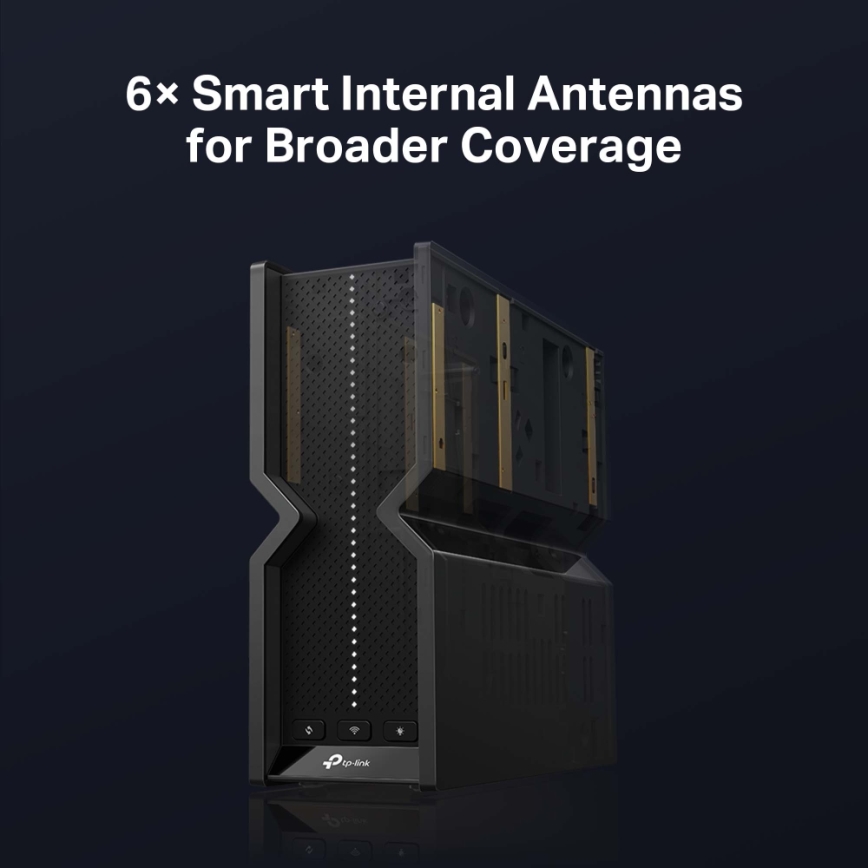 TP-Link - Tre-bånds Wi-Fi 7-router