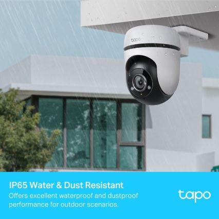 TP-Link - Udendørs kamera med sensor IP65 Wi‑Fi