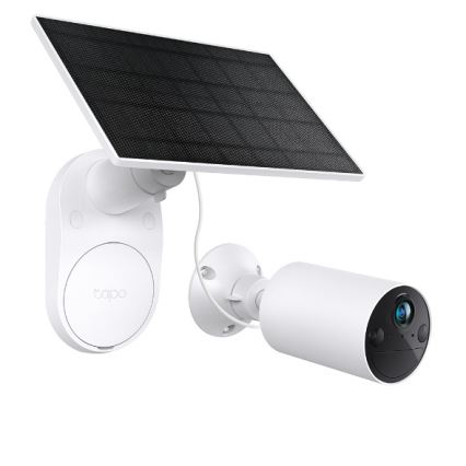 TP-Link - Udendørs solcellekamera med sensor, IP65 og Wi‑Fi