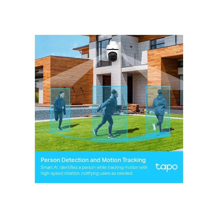 TP-Link - Udendørs Wi‑Fi-kamera (IP65)