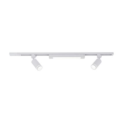 TRACER Spotlightskinne 2xGU10/10W/230V + LED/20W 1 m hvid