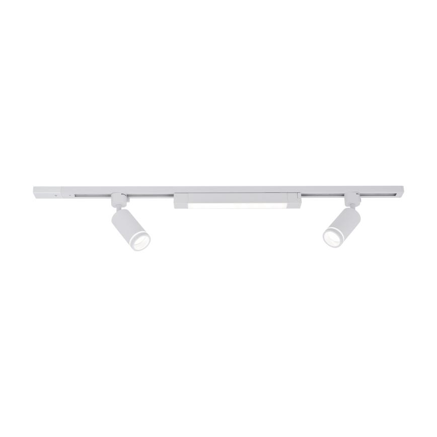 TRACER Spotlightskinne 2xGU10/10W/230V + LED/20W 1 m hvid