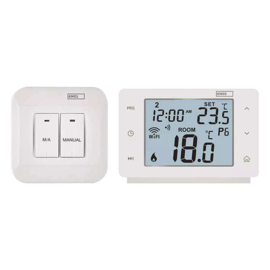 Trådløs digital termostat GoSmart 230V/16A Wi-Fi Tuya