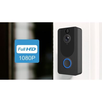 Trådløs dørklokke med kamera Wi-Fi 1080p IP64