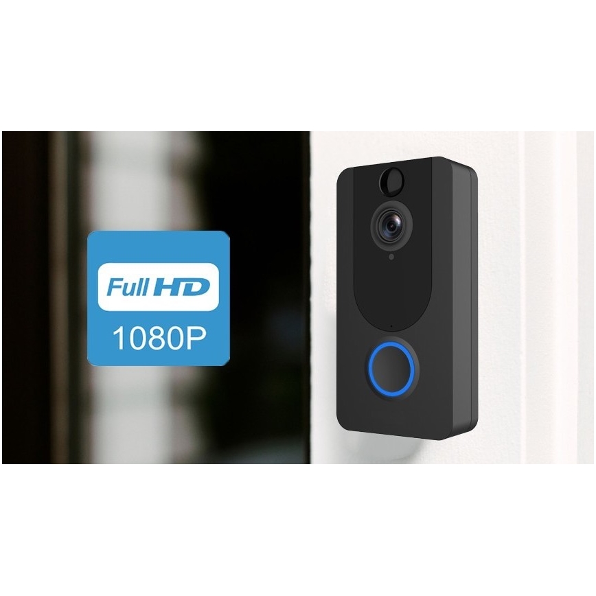 Trådløs dørklokke med kamera Wi-Fi 1080p IP64